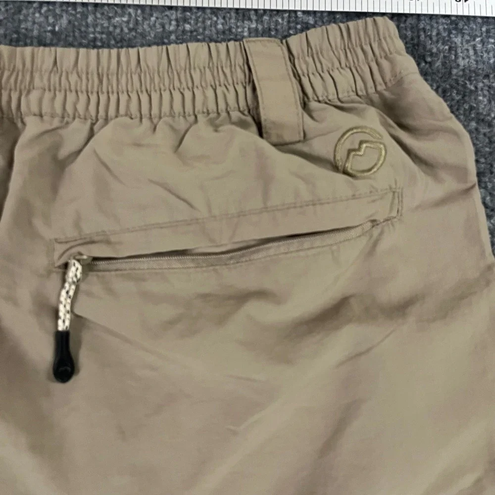 Magellan Outdoors Pants Mens Size L Tan Fish Gear MagRepel Cargo Hiking Utility